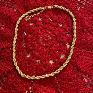 Gold/Faux gold necklace